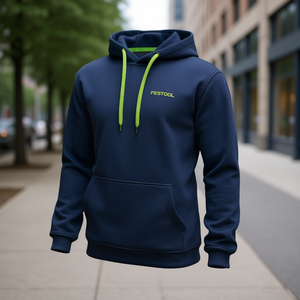 Sweat-shirt bleu foncé Festool - Accessoire tendance en toile élégante - Product Image 3