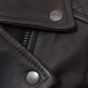 Chaqueta de Cuero PU para Mujer, Corte Ajustado, Color Personalizable, Transpirable, Estilo Motero Informal, Fácil de Usar y a un Precio Razonable - Product Image 5