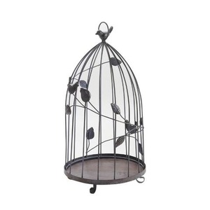 Jaula de pájaros de Metal hecha a mano elegante, casa de pájaros colgante de hierro duradero, jaula de pájaros decorativa para jardín al aire libre y uso interior - Product Image 2