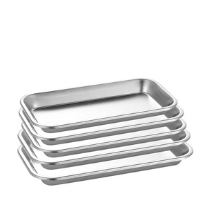 ถาดใส่เครื่องมือผ่าตัดสแตนเลส ฆ่าเชื้อด้วยความร้อนสูงด้วยมือ สำหรับห้องผ่าตัดโรงพยาบาลและคลินิก - Product Image 3