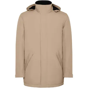 Sustainable Raincoat Parka <b>Jacket</b> with <b>Padded</b> Features Designed for America - Product Image 1
