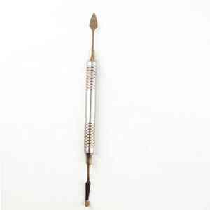 Kit dentaire composite comprenant un grattoir à tartre, une pince à épiler en acier inoxydable, des outils d'hygiène buccale, une poignée ergonomique manuelle - Product Image 4