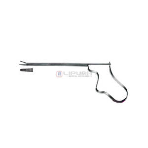 คีมจับวัตถุแปลกปลอม Buck ขนาด 11 ซม. ทำจากสแตนเลส เครื่องมือผ่าตัดความแม่นยำสูง สำหรับแพทย์หู คอ จมูก - Product Image 1