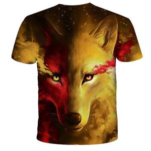 เสื้อยืดกีฬาแห้งเร็วสำหรับผู้ชายใส่ได้ทั้งชายและหญิงผ้าโพลีเอสเตอร์พิมพ์ลายมาราธอนพิมพ์ซับลิเมชัน3D แบบถักสำหรับวิ่ง - Product Image 4