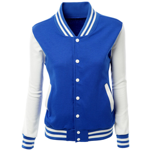 <b>Top</b> Supplier Custom Jacket with Leather Sleeves Stylish Ladies Baseball Letterman Jacket for Casual Wear Women's Varsity Jackets - Product Image 1