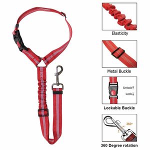 Tali anjing mobil harga pabrik sabuk pengaman hewan peliharaan Harness keselamatan untuk penggunaan perjalanan - Product Image 3