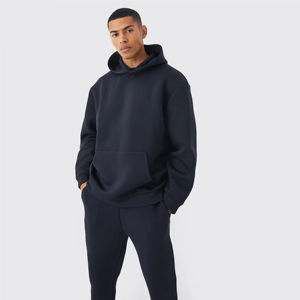 Sudadera con Capucha Personalizada de Algodón 100% de Alto Gramaje, Oversize, para Hombre, Mujer, Unisex, OEM, Ecológica, de Forro Polar para Invierno, al por Mayor - Product Image 1