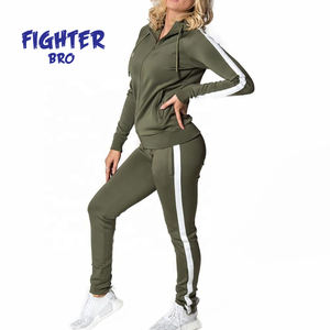 Conjunto de 2 piezas para correr, chándal para mujer, ropa informal profesional, chándales para mujer - Product Image 5