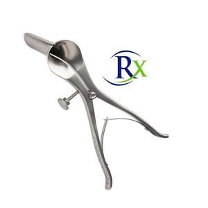 Juego de instrumentos quirúrgicos manuales de Renix International, espéculo Eisenhammer de 70mm X 22mm, longitud de trabajo de acero inoxidable de 215mm - Product Image 6