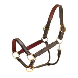 AL RAHMAN TACKS Caballete de cuero para caballo, cabestro, doma, equitación, suave acolchado, Color/tamaño personalizado, duradero, calidad superior, India - Product Image 3