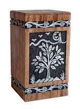 Urnes modernes en bois faites à la main de super qualité pour les cendres d'adultes Urnes de crémation en bois décoratives pour hommes et femmes - Product Image 4