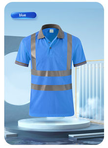 Polo de Seguridad de Alta Calidad, 100% Poliéster, Alta Visibilidad, Impermeable, Antibacteriano, Secado Rápido, Transpirable, Ligero y Lavable - Product Image 6