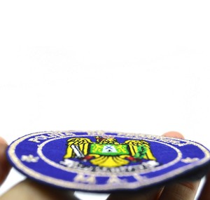 Badges personnalisables, style dessin animé, bonne qualité, prix intéressant, production en usine, badges brodés personnalisés, autocollants, personnage d'aigle - Product Image 5