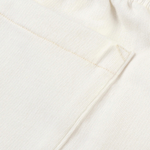 Custom Solid Plain <b>White</b> 100% Cotton <b>Shorts</b> Men Women Streetwear Casual Elastic Waist Drawstring Loose Fit Soft Comfortable - Product Image 4