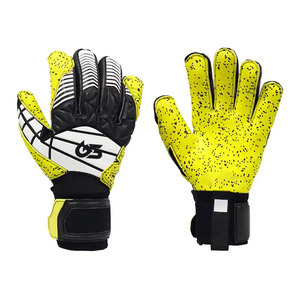 Gants de gardien de but pour hommes de haute qualité, légers, respirants, coupe-vent, en cuir, GARCIS SPORTS GS-4009, doigts entièrement couverts - Product Image 1