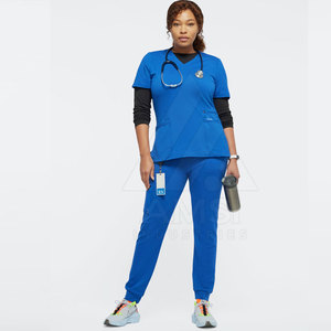 Conjuntos de uniforme de alta calidad para mujer, nuevo diseño, para Hospital, Etiqueta Privada, uniformes médicos, Doctor y enfermera - Product Image 5