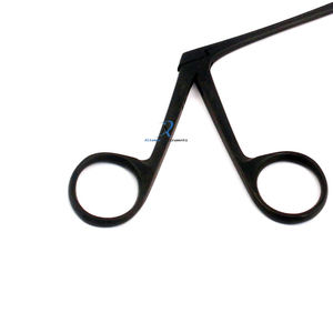 Micro-pince auriculaire Alligator avec revêtement en céramique Instrument ORL de précision pour audiologie, otologie, microchirurgie et cliniques médicales - Product Image 3