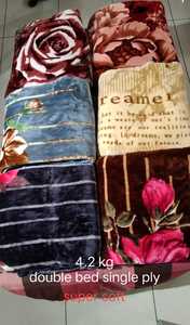 Couverture d'hiver épaisse personnalisée à couches multiples, couverture épaisse pour lit double, couverture chauffante bon marché, confortable et super douce pour l'hiver - Product Image 3