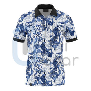 Camiseta de Verano Personalizada con Logotipo, de Punto, de Poliéster, de Manga Corta, de Secado Rápido, Informal, para Hombre y Mujer, Estilo Golf - Product Image 1