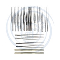 Ensemble de chirurgie vasculaire professionnel neuf, 62 pièces, ensemble d'instruments chirurgicaux vasculaires de base, ensemble d'instruments vasculaires de haute qualité