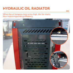 बड़े पैमाने पर सिविल इंजीनियरिंग नौकरी के लिए भारी-शुल्क उच्च प्रदर्शन डीजल 4 व्हील ड्राइव व्हील स्क्वीड - Product Image 4