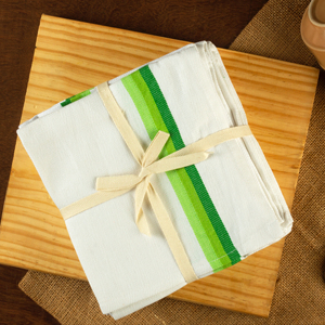 100% algodón arenque hueso tejido toalla de cocina de secado rápido conjunto de 12 - Product Image 1