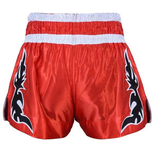 Short de combat MMA à séchage rapide personnalisé en gros Adultes Kick Boxing Muay Thai Entraînement Sports Imprimé Lutte 100% Polyester - Product Image 4