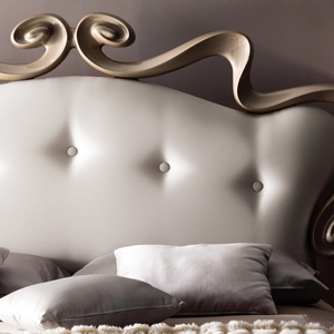 Ensemble de cadre de lit en bois d'acajou sculpté à la main au design moderne, Guyana, luxe, taille king, hôtel, appartement, chambre à coucher, bois massif, bois de Java - Product Image 2