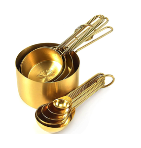 Cuchara de café en polvo de Medicina de latón Calidad exclusiva Tazas medidoras de diferentes tamaños para herramientas de cocina - Product Image 4