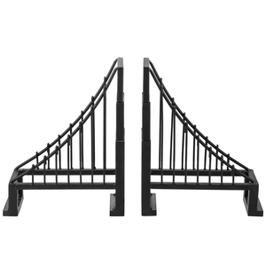 การออกแบบที่ดีที่สุดที่มีคุณภาพสูงตกแต่งอลูมิเนียมนิกเกิลชุบจบตัวอักษรที่ทันสมัยซุ้มหนังสือ - Product Image 3