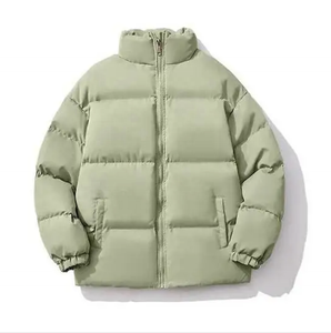 Elegante abrigo grueso para exteriores, chaqueta Parka para hombres y mujeres, logotipo personalizado, invierno frío, Puffer con procesamiento terminado - Product Image 3