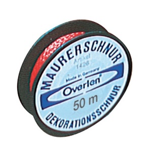 <b>Tile</b> Laying Cord 50m 10kg Red-Overmann Pack of 12 - Product Image 1