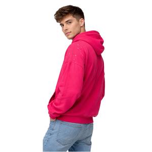 Sweat-shirts à capuche entièrement personnalisés avec strass, lavage à l'acide, broderie, logo, tissu en molleton français, streetwear vintage, sweat-shirt à fermeture éclair délavé - Product Image 2