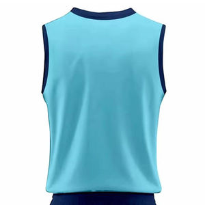Uniforme de Voleibol sin Mangas con Cuello en V y Logotipo Personalizado de Alta Calidad para Hombre, Nuevo Diseño de Mukka Sports, la Mejor Calidad con OEM - Product Image 5
