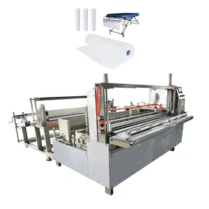 Easy Tear Off Massage Table Paper Couch Roll Examination Bed Sheet Roll Rewinding Making Machine