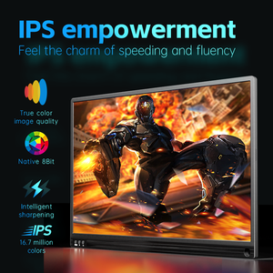 Màn hình chơi game di động EIMIO 16 inch 144Hz 1080P độ phân giải Ultra HD, màn hình QHD, cổng USB Type-C, dành cho du lịch, dành cho Xbox Series S, bán buôn - Product Image 2