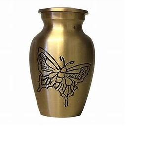 PINK MEENA, urnas conmemorativas personalizadas para adultos y mascotas, urnas de cremación de aluminio y madera de latón de estilo americano para adultos y Mascotas - Product Image 4