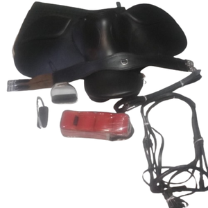 High Quality Cosmico Ventures Dressage English <b>Saddle</b> All-Purpose Leather for Horses Made in India - Product Image 1