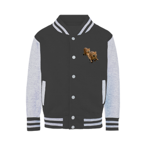 Cheetah Brothers Varsity Jacket in Corduroy Reversible Water-Proof XS 6XL Size Range <b>for</b> Autumn Season Paisley Patchwork Pattern - Product Image 4