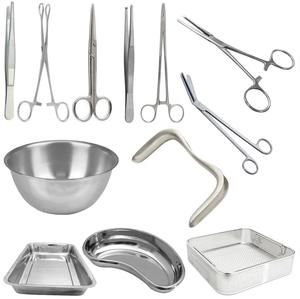 Juego de Instrumentos Quirúrgicos Pediátricos Básicos de Acero Inoxidable de Primera Calidad 2025 para Partos con Funciones Manuales - Product Image 3