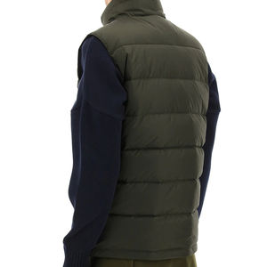 Vente en gros Veste d'hiver bouffante sans manches légère avec fermeture éclair complète, chaude, à bulles compressible Gilet bouffant régulier en duvet - Product Image 2