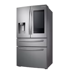 สินค้าขายดี - 28 คิว ตู้เย็นแบบประตูฝรั่งเศส 4 ประตู พร้อมหน้าจอสัมผัสขนาด 21.5 นิ้ว Family Hub สีสเตนเลสสตีล - Product Image 1