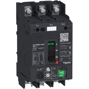 Interruttore Automatico Magnetotermico Multifunzione SCHNEIDER ELECTRIC GV4PEM25S6 TeSys 25A 3P Comp. Circuito Stampato in Contenitore Modellato - Product Image 1