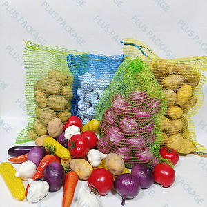 Bolsas de malla de PE Raschel ecológicas al por mayor para patatas y frutas - Product Image 6