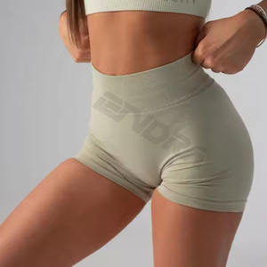 Shorts de gymnastique Fitness Femmes Workout Running Yoga Shorts Custom Gym Sport Fitness Workout Seamless - Product Image 3