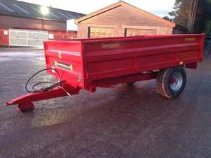 Vente en gros Mini remorque 5 tonnes tracteur agricole remorque tracteur agricole hydraulique benne basculante remorque à vendre - Product Image 2