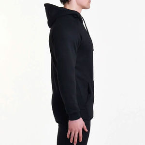 2025 hiver sur mesure usine approvisionnement direct adultes à manches longues sweats à capuche avec fermeture éclair imprimé polaire tissu en gros - Product Image 5