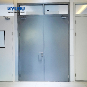 Commercial intérieur coupe-feu sortie de secours sécurité industrielle résistance au feu <span class=keywords><strong>porte</strong></span> en acier avec vitre - Product Image 3