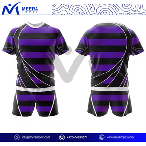 Uniforme de rugby pour hommes personnalisé kit de sports d'équipe respirant à séchage rapide vêtements professionnels d'entraînement de match fournisseur en gros - Product Image 2