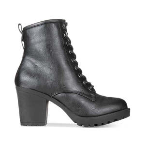 ZIGI SOHO Women's Kourtlan Mid-Calf <b>Booties</b> Anti-Slippery Lace-Up Design Size 7.5 M for Winter Summer PU Leather Ladies Girls - Product Image 2